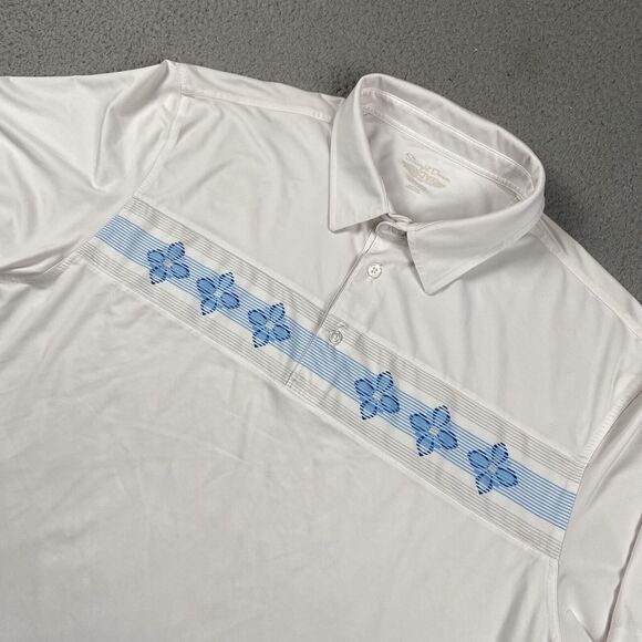 Straight Down Polo Golf Shirt Men's 2XL Polyester Performance Golf - Picture 1 of 10